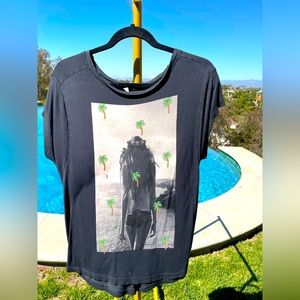 Zara Graphic T-shirt size small